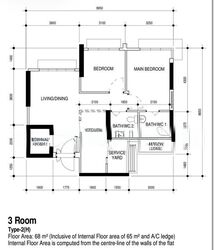 Blk 421C Northshore Straitsview (Punggol), HDB 3 Rooms #582460451